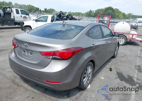 2015 Hyundai Elantra Se from USA, damaged, VIN 5NPDH4AE8FH588818